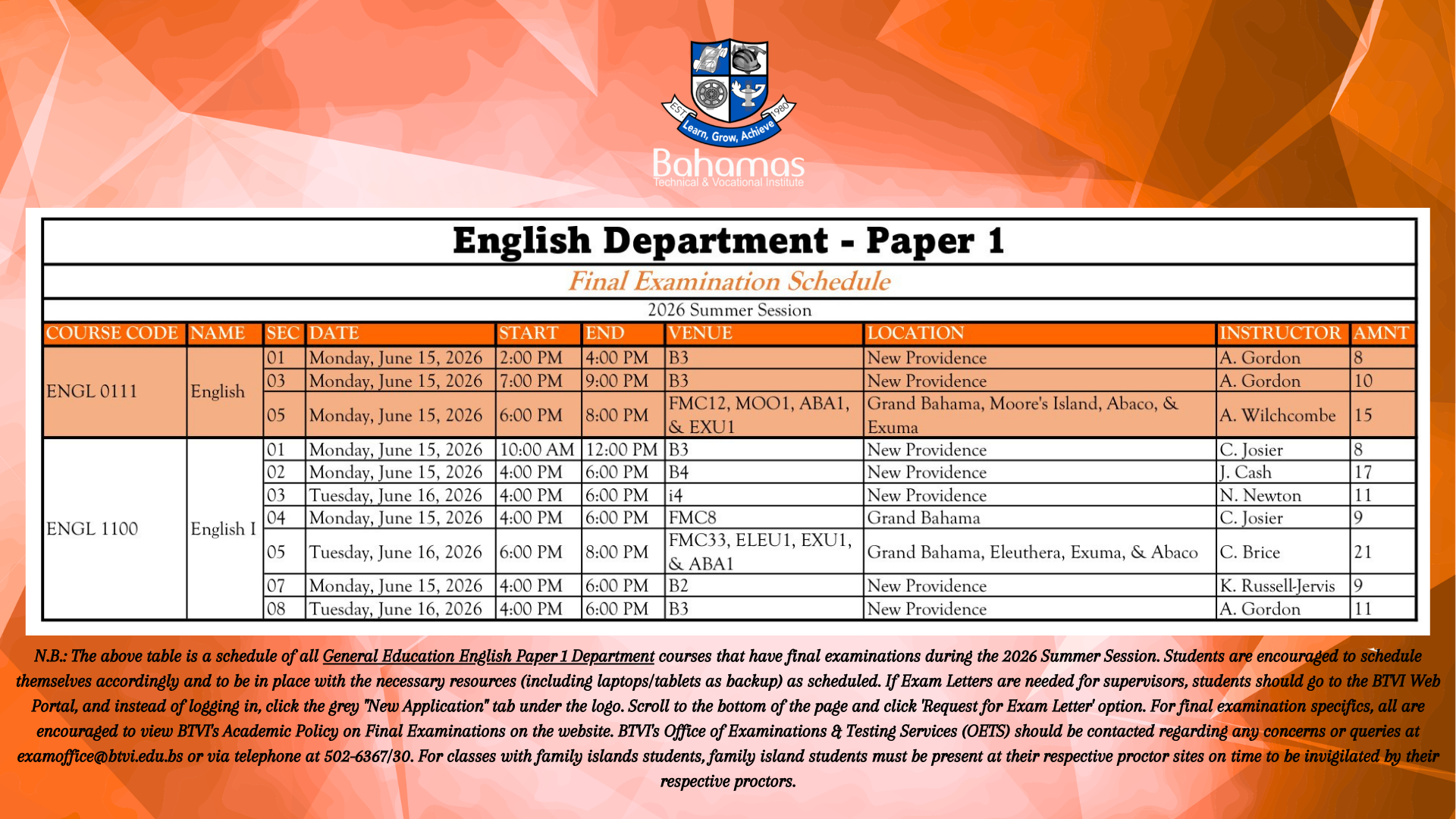 English 1